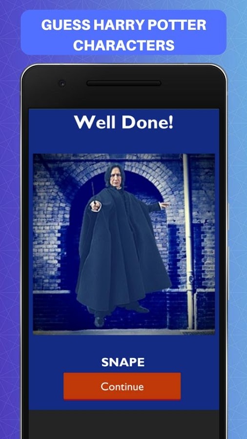 Guess Harry Potter Characters Game Quiz Screenshot2