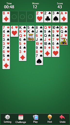 FreeCell Solitaire - Card Pro Screenshot2