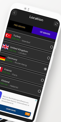 Cyber VPN - Fast and Stable Screenshot1