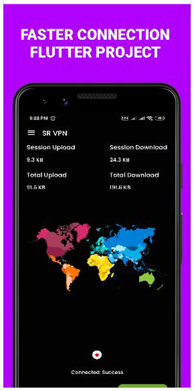 SR VPN  - Unlimited Free Proxy For Websites Screenshot1