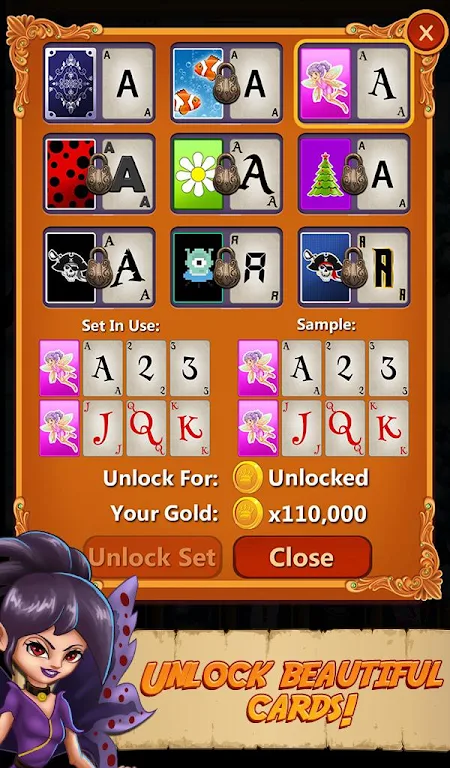 Solitaire Quest:  Elven Wonderland Story Screenshot2