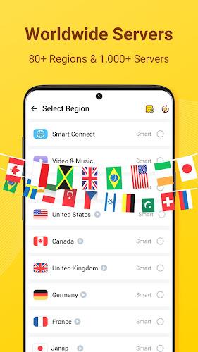 Yoga VPN - Free Unlimited & Secure Proxy & Unblock Screenshot2