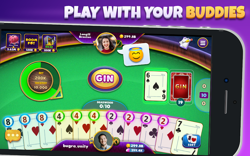 Gin Rummy - Classic Card Game Screenshot2