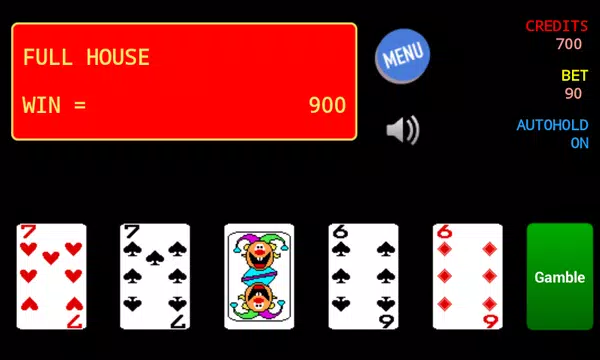 Jolly Card Poker Screenshot2