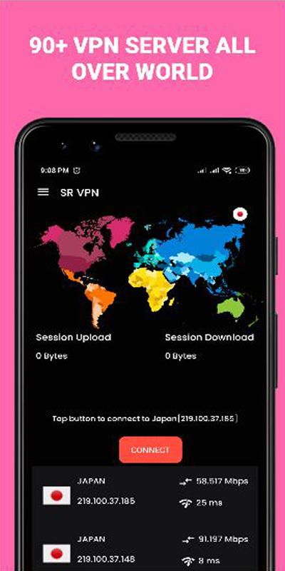 SR VPN  - Unlimited Free Proxy For Websites Screenshot4