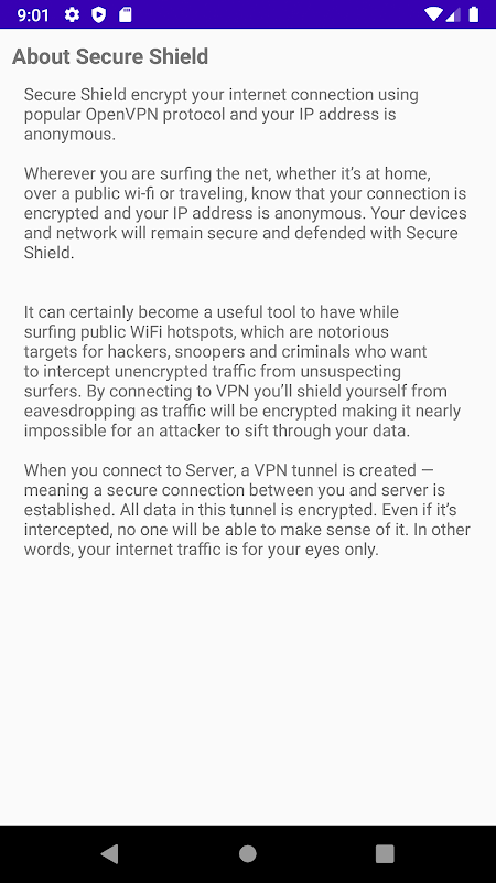 Secure Shield VPN Screenshot4