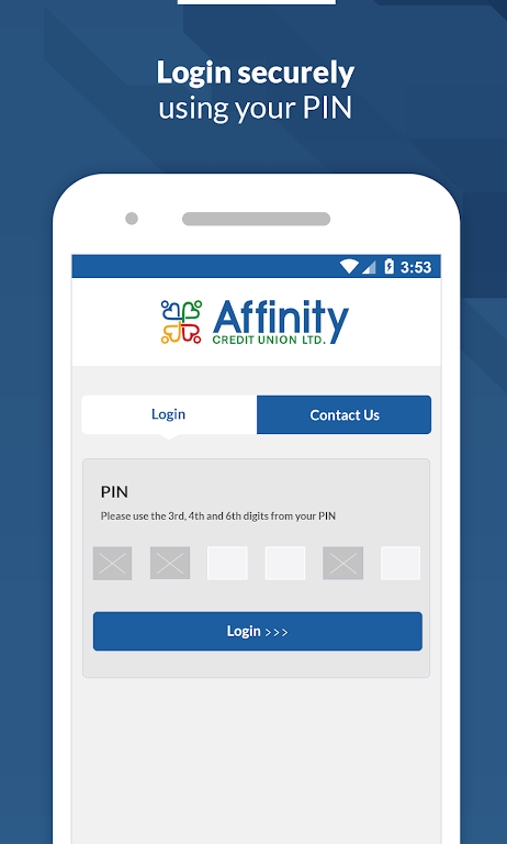 Affinity Credit Union Screenshot1