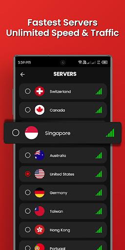 Singapore VPN - The VPN Master Screenshot3