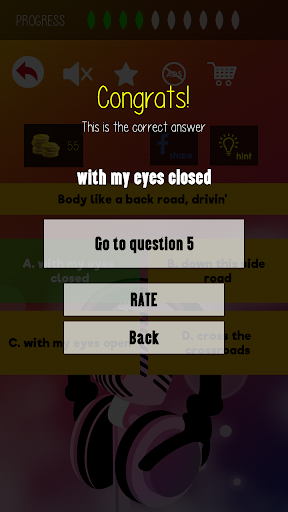 Finish The Lyrics - Free Music Quiz App Screenshot2