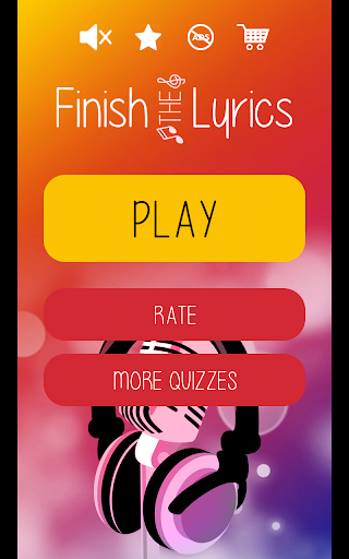 Finish The Lyrics - Free Music Quiz App Screenshot3