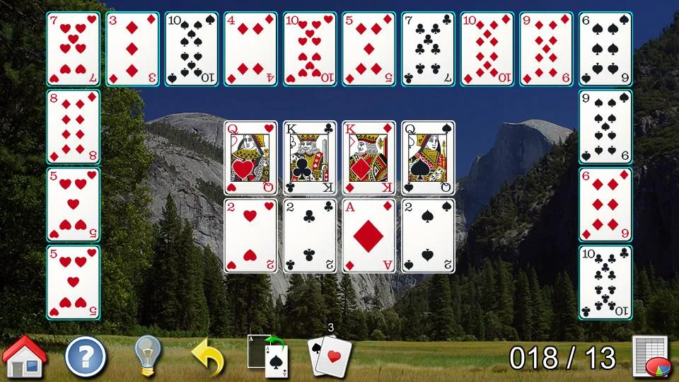 All-in-One Solitaire FREE Screenshot1