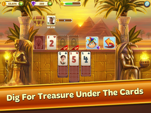 Solitaire Treasure Hunt Screenshot1