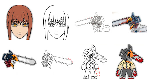 How to draw Chainsaw Man Screenshot1