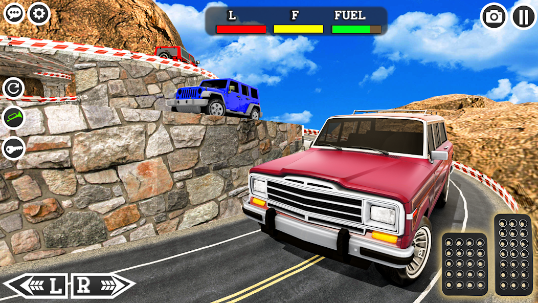 4x4 Mountain Climb Car Games Mod Screenshot2