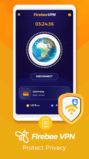 Firebee VPN: Secure & Fast VPN Screenshot1