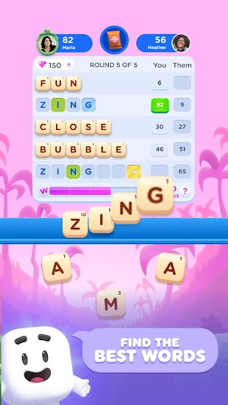 Wordzee! - Social Word Game Mod Screenshot1