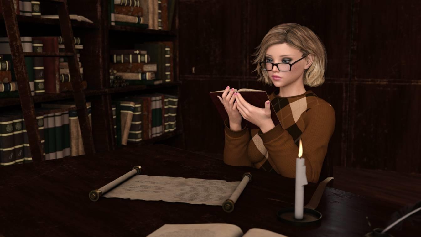 Emma In the Library Screenshot1