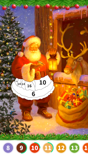 Christmas Color by Number Screenshot1