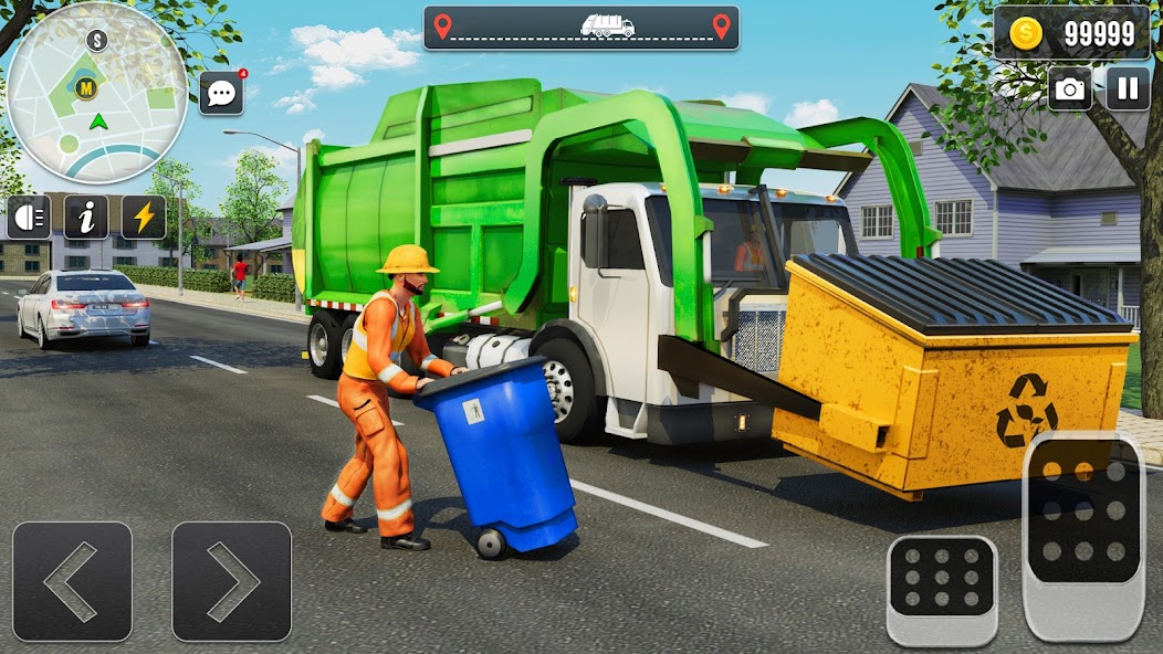 Garbage Truck Driving Games 3d Mod Screenshot3