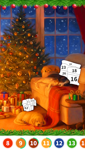 Christmas Color by Number Screenshot4