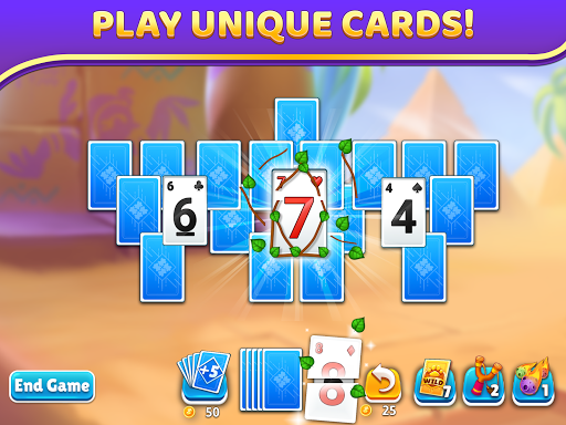 Puzzle Solitaire: Tripeaks Adventure Screenshot1