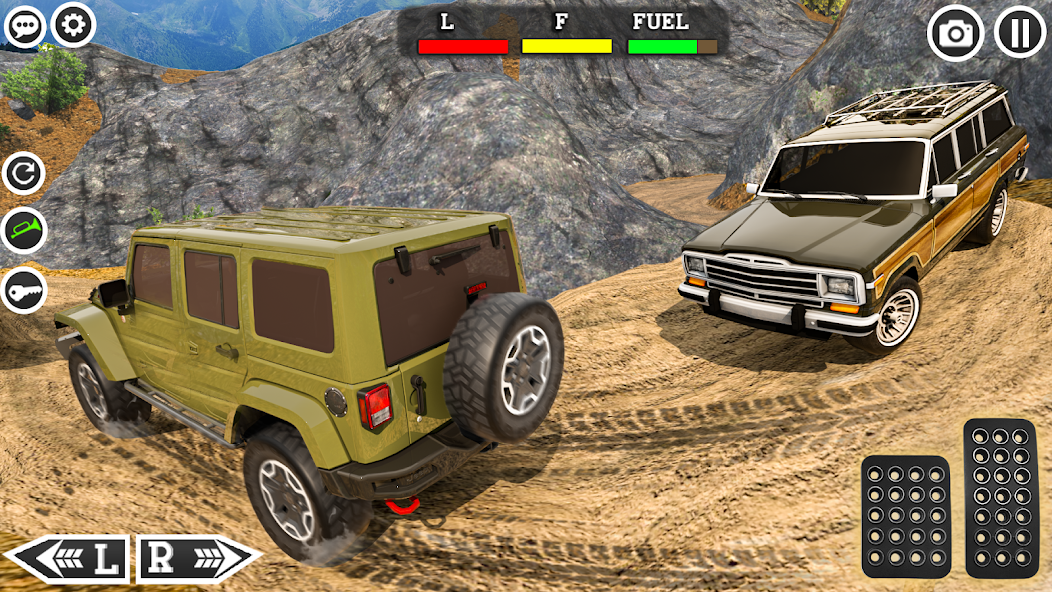 4x4 Mountain Climb Car Games Mod Screenshot3