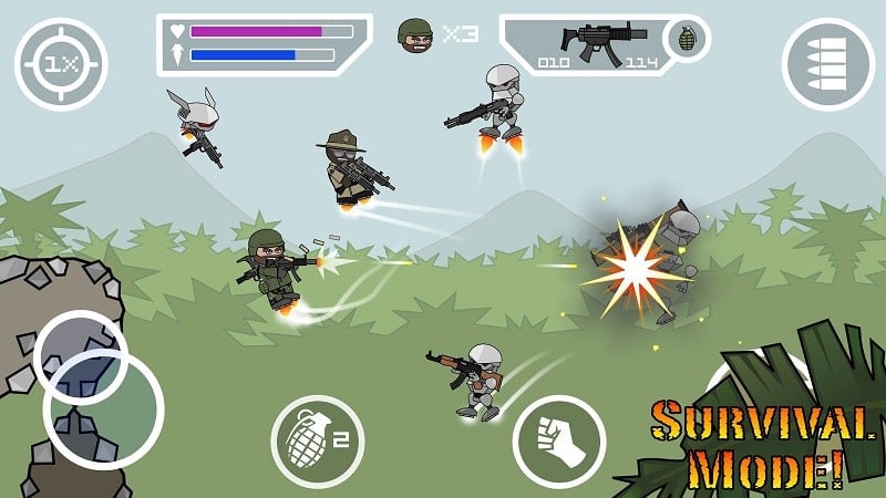 Mini Militia – Doodle Army 2 Screenshot2