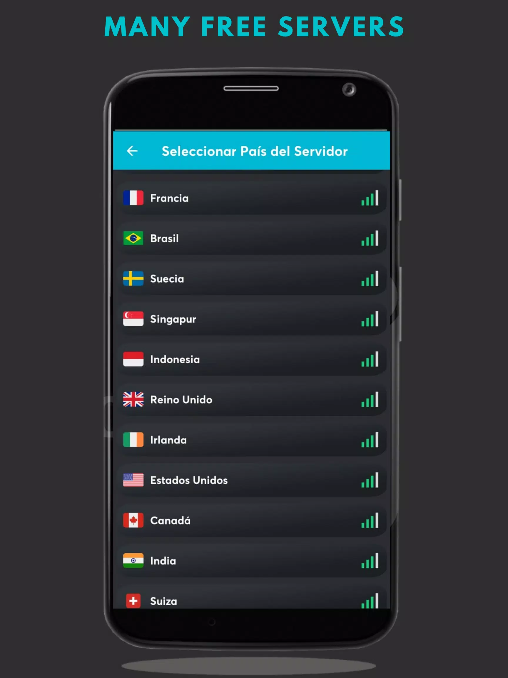 VIP VPN - Premium VPN Free, Unlimited and Fast Screenshot3