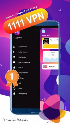 1111 VPN - A Fast, Unlimited, Free VPN Proxy Screenshot2