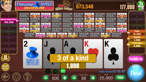 King Video Poker Multi Hand Screenshot1