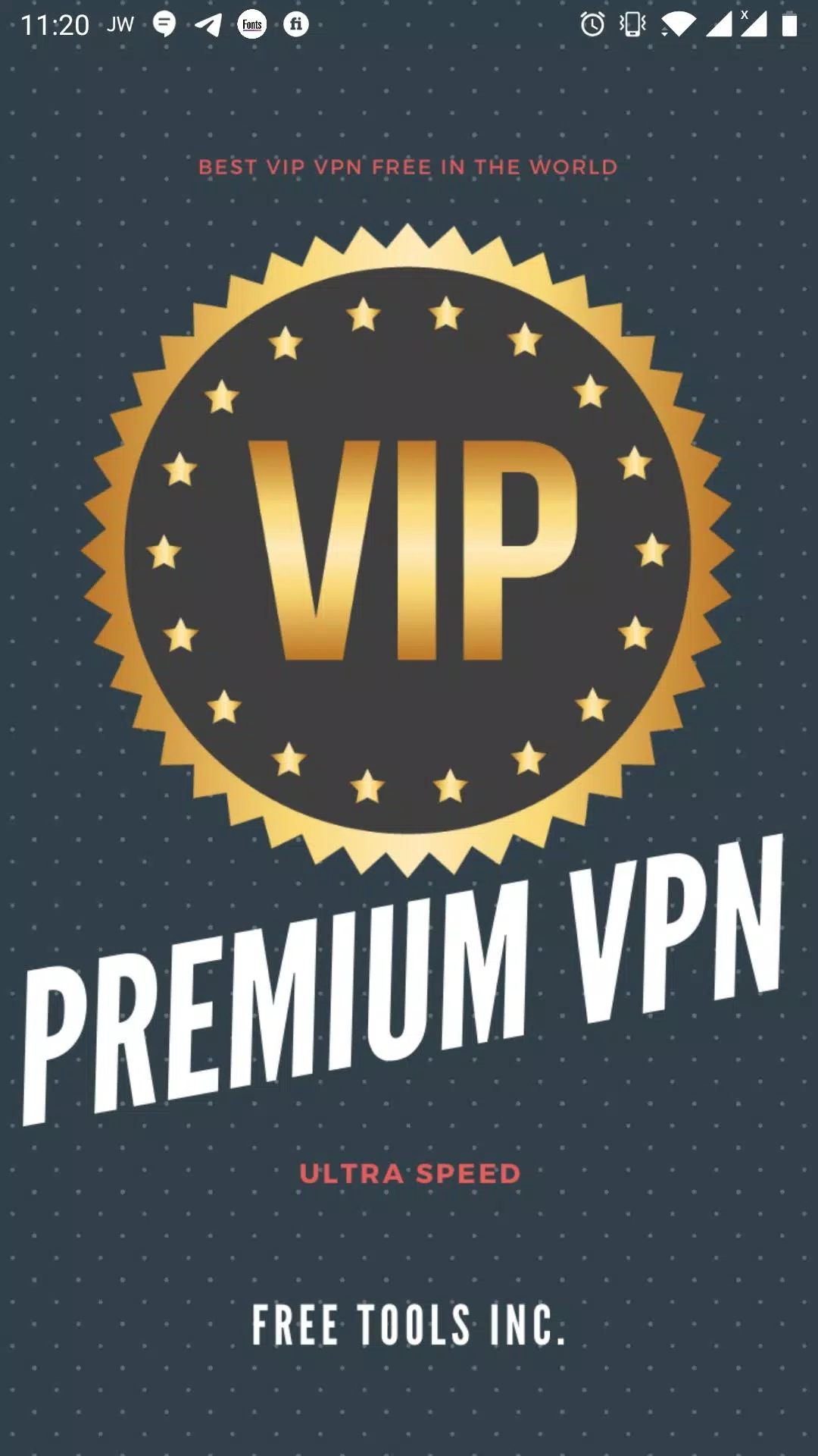 VIP VPN - Premium VPN Free, Unlimited and Fast Screenshot1