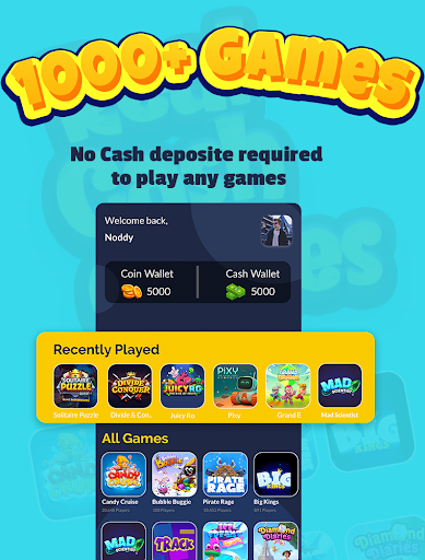 Real Cash Games Pro Free rewards paypal and paytm Screenshot3