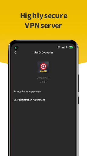 Aman VPN Screenshot1