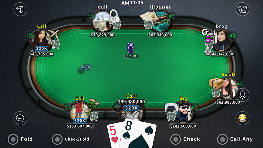 Tap Poker Social Edition Screenshot3