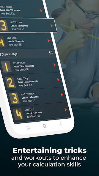 Mental Math Tricks Workout Mod Screenshot3