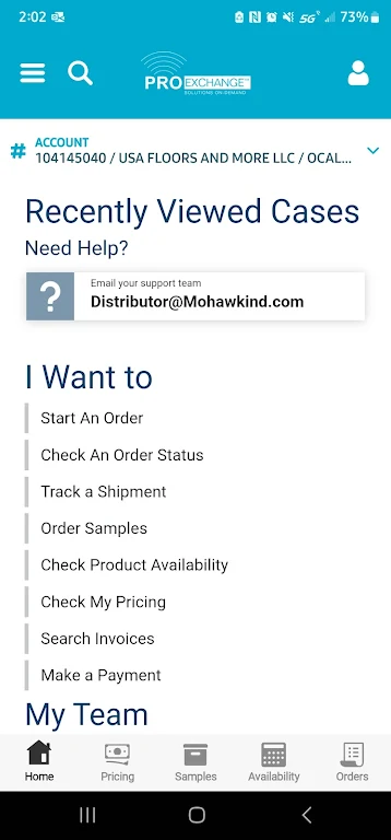 ProExchange for Distributors Screenshot3