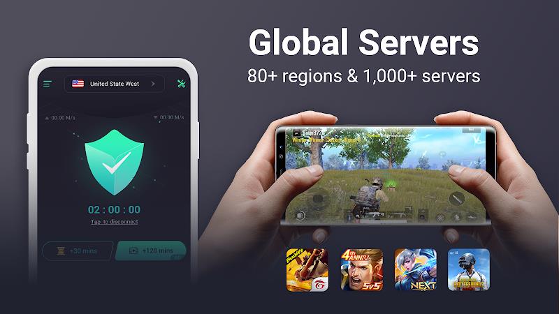 Free Touch VPN - Unlimited VPN & Fast Security VPN Screenshot3