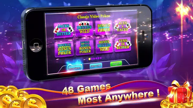 Video Poker Classic - 48 Casino Poker Game Offline Screenshot1