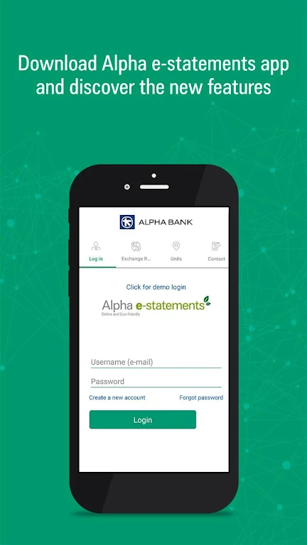 Alpha e-statements Screenshot1