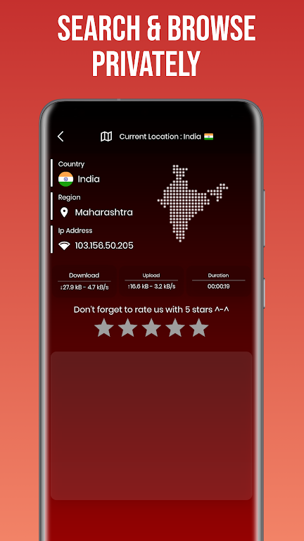 INDIA VPN - Unlimited Proxy & Fast Unblock Master Screenshot2