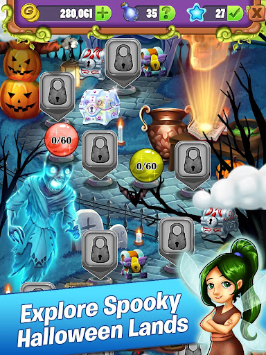 Mahjong Halloween Adventure: Monster Mania Screenshot1