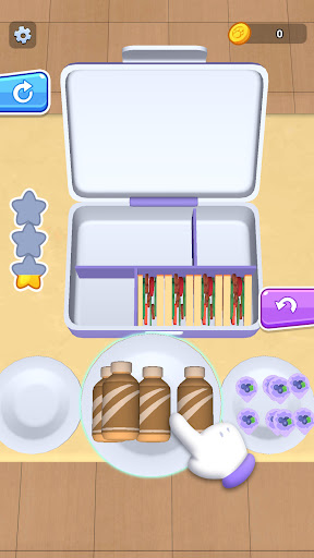 Fill Lunch Box: Organize games Screenshot1