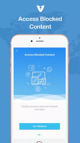 Lightning VPN - free unlimited & secured VPN Screenshot3