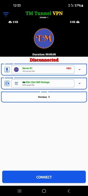 TM Tunnel VPN Screenshot1