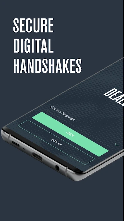 Dealdone - Secure Digital Hand Screenshot1