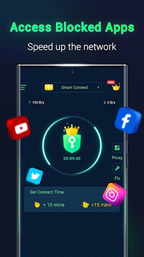 Mate VPN - Free, Secure, Unblock, Super, Hotspot Screenshot2