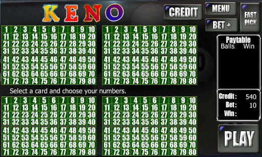 Keno Game Free Screenshot3