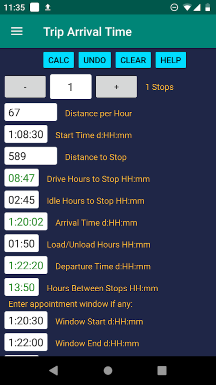 Trucking:Load Rate, Cost, Fuel Screenshot1