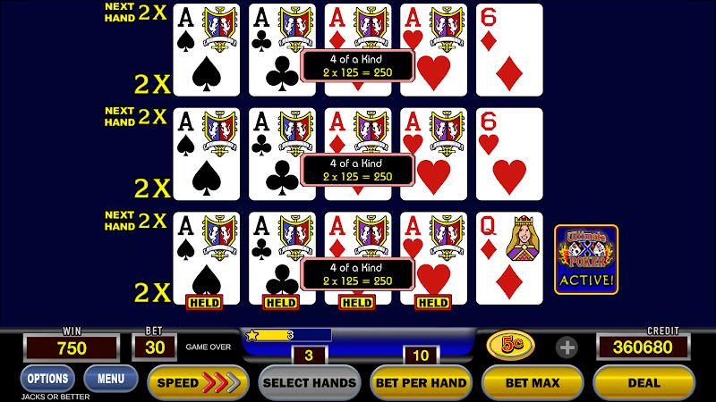 Ultimate X Poker™ - Video Poker Screenshot2