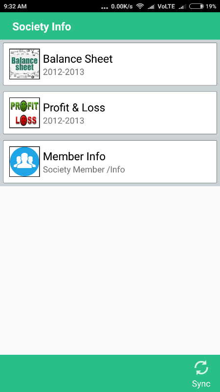 Society Member App Screenshot2